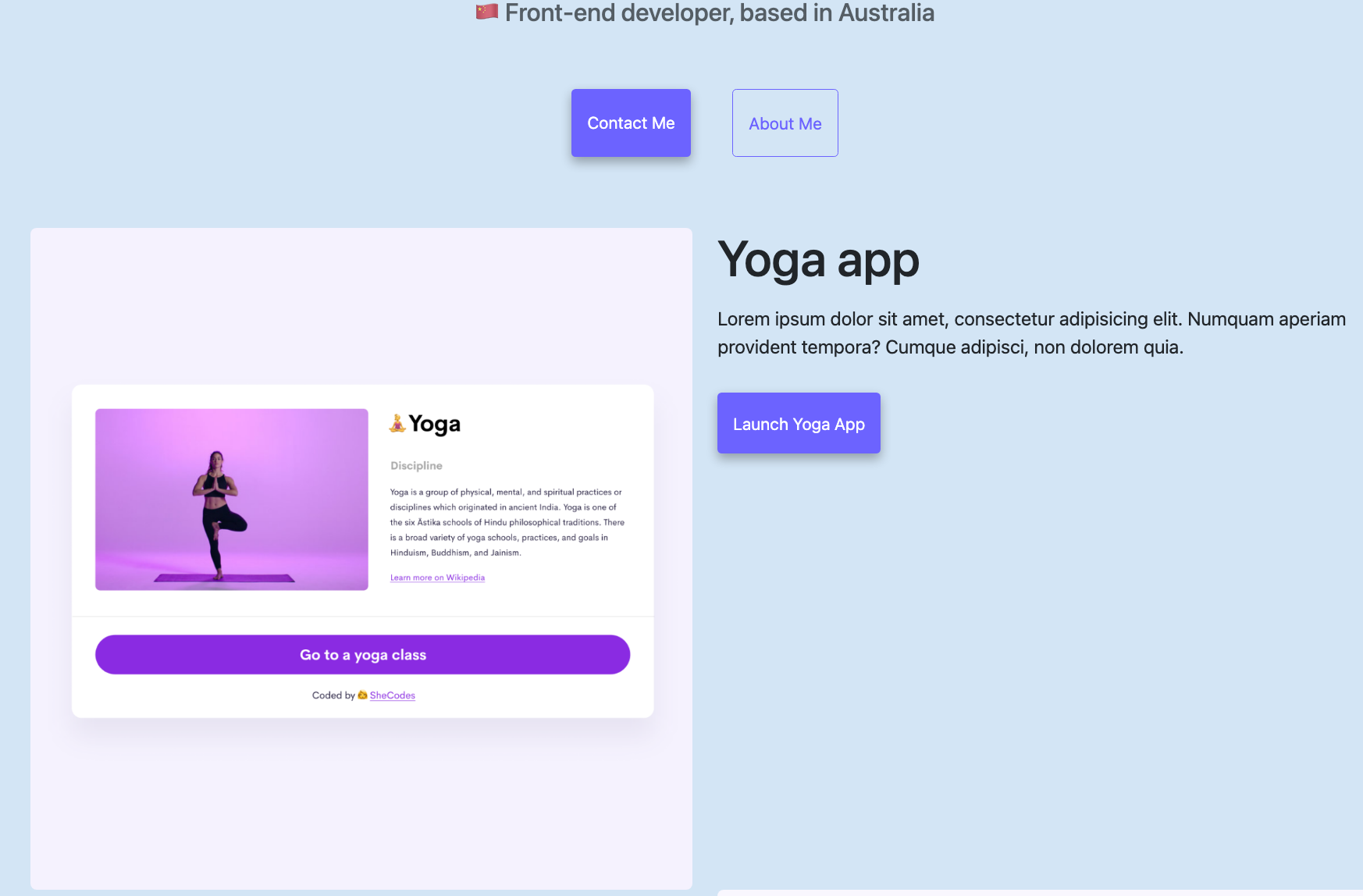Side Project Preview